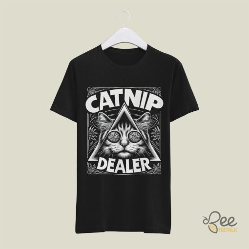 Catnip Dealer Funny Cat Dad Shirts Best Cat Lover Gift beeteetalk 1