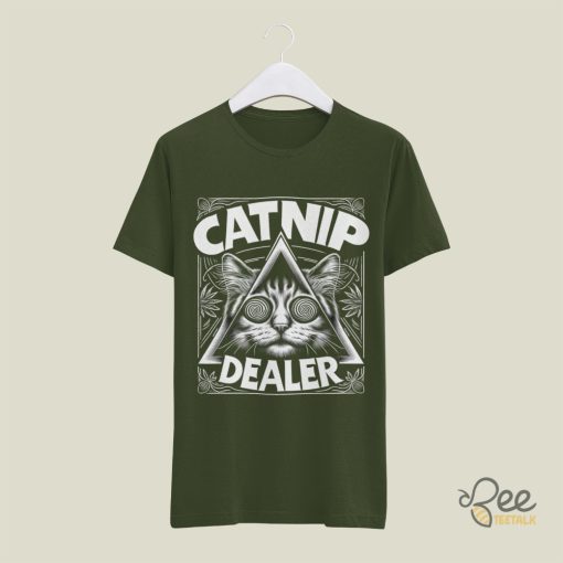 Catnip Dealer Funny Cat Dad Shirts Best Cat Lover Gift beeteetalk 3