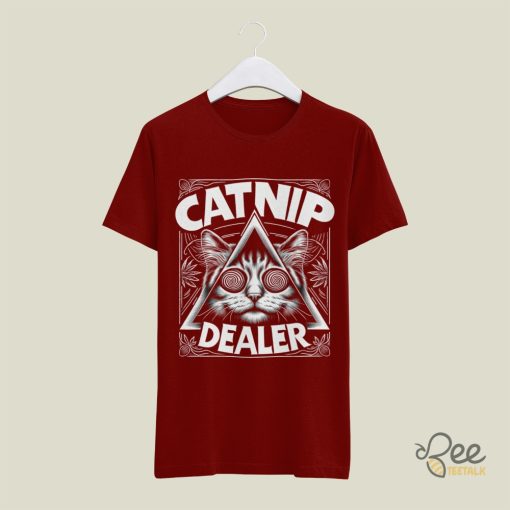 Catnip Dealer Funny Cat Dad Shirts Best Cat Lover Gift beeteetalk 4