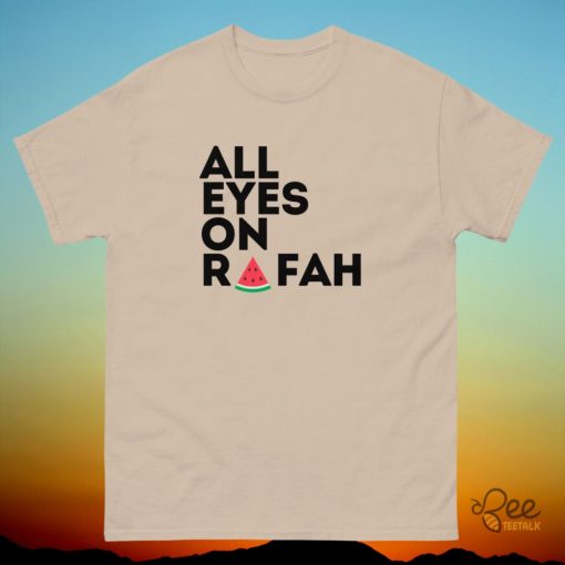 All Eyes On Rafah Palestine Jerusalem Classic T Shirt Sweatshirt Hoodie Save Rafah Gaza Shirts beeteetalk 2