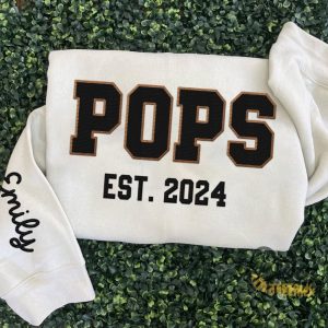 Funny Pops Custom Grandpa Shirt Best Fathers Day Gift 2024 For Papas Dads beeteetalk 2 1