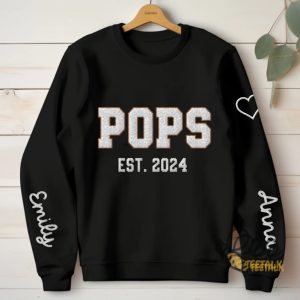 Funny Pops Custom Grandpa Shirt Best Fathers Day Gift 2024 For Papas Dads beeteetalk 3 1