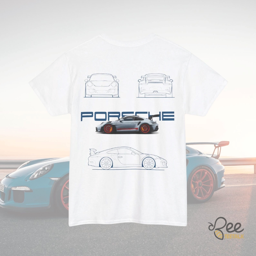 Porsche 911 Gt3rs T Shirt Sweatshirt Hoodie Top Trending Styles Apparel Collection