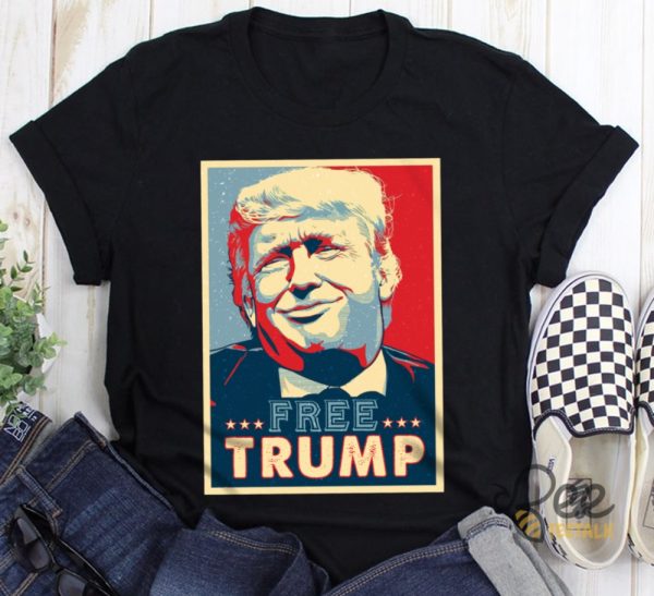 Free Donald Trump T Shirt Sweatshirt Hoodie Release Trump Hush Money Trial Shirts beeteetalk 1