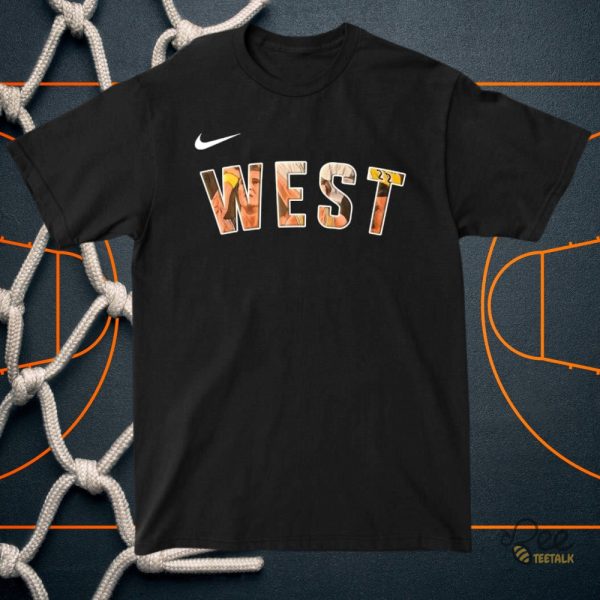 Rip Jerry West Nike Nba Shirt Los Angeles Lakers Basketball Tribute Tee beeteetalk 1 1