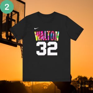 Bill Walton Tie Dye Jersey Number 5 And 32 Nike Shirt Limited Edition Boston Celtics Grateful Dead Shirts beeteetalk 2