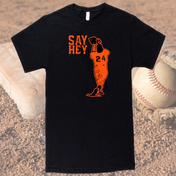 Trending Say Hey Kid Willie Mays Tribute Shirt Limited Edition San Francisco Giants Baseball Catcher Rip To The Goat Gift beeteetalk 1