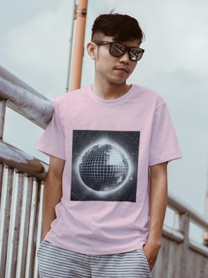 Shimmering Disco Ball T Shirt Sweatshirt Hoodie Sparkle In Style With Glittering Dance Floor Gift - | Beeteetalk High-quality Image