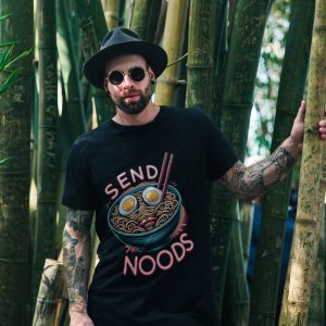 Send Noods Noodle Shirt Funny Food Lovers Gift For Foodaholics beeteetalk 2