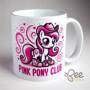 Pink Pony Club Chappell Roan Tour Coffee Mug Midwest Princess Cups Collection beeteetalk 1