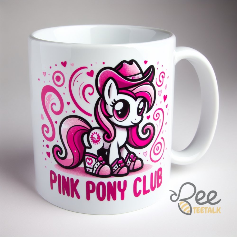 Pink Pony Club Chappell Roan Tour Coffee Mug Midwest Princess Cups Collection