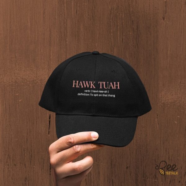 Hawk Tuah Definition Baseball Cap Hawk Tuah Spit On That Thang 2024 Meaning Embroidered Hats beeteetalk 2