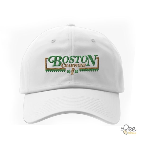 Boston Celtics Championship Finals Hat 2024 Limited Edition Collectible Embroidered Gear For True Fans beeteetalk 2