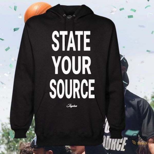 Jaylen Brown State Your Source T Shirt Sweatshirt Hoodie In Boston Celtics Parade beeteetalk 3