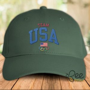 2024 Olympics Team Usa Dad Hats Patriotic American Flag Embroidered Baseball Cap For 4Th Of July Celebration beeteetalk 2