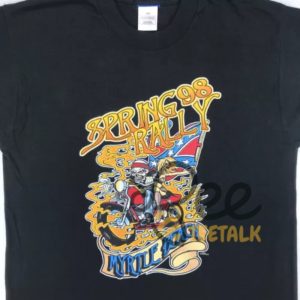 Brianna Chickenfry Confederate Flag Shirt Reprinted Vintage 90S Spring 1998 Rally Myrtle Beach Skeleton Biker Shirts beeteetalk 6
