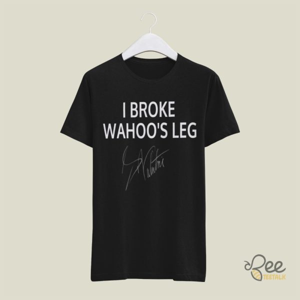 Darius Rucker I Broke Wahoos Leg Shirt With Signature Wrestling Fan Gift beeteetalk 5