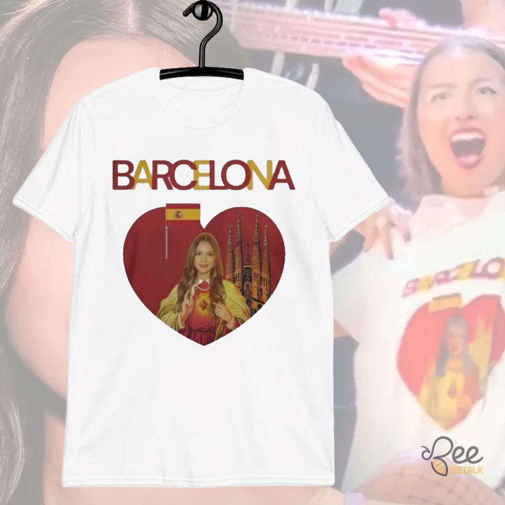 Barcelona Olivia Rodrigo Jesus Shirt Controversy