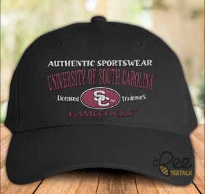 University Of South Carolina Gamecocks Embroidered Baseball Hat SALE - | Beeteetalk High-quality Image