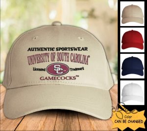 University Of South Carolina Gamecocks Embroidered Baseball Hat SALE - | Beeteetalk High-quality Image