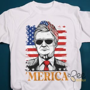 Trump Merica Shirt Happy 4Th Of July Donald Trump Funny Gift Memorial Day Tshirt Sweatshirt Hoodie beeteetalk 2