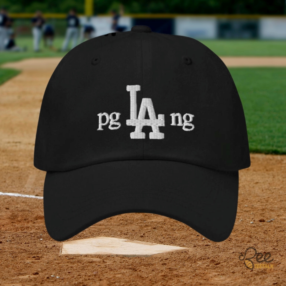 Kendrick Lamar Pglang La Dodgers Dad Hat And Baseball Cap Embroidered