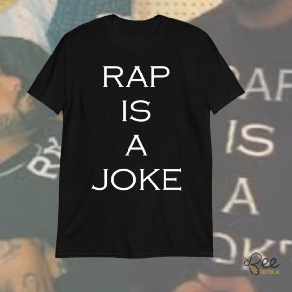 Rap Is A Joke Shirt Drake In Battle With Rapper Frank Stacks beeteetalk 2