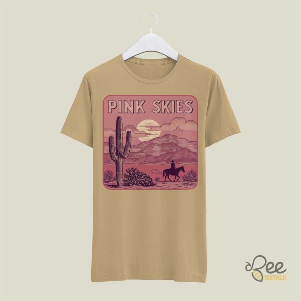 Pink Skies Zach Bryan Tshirt Sweatshirt Hoodie Pink Skies Album Cover Zach Bryan Shirts beeteetalk 5