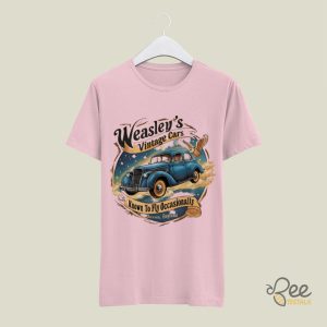 Harry Potter Weasley Flying Car Shirt Ron Weasley Arthur Weasleys Vintage Cars Known To Fly Occasionally Devon England Shirts beeteetalk 2