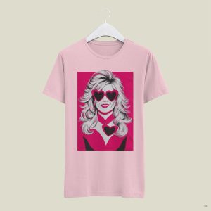 Dolly Parton Heart Sunglasses Shirt Pink Dolly Parton Tshit Sweatshirt Hoodie Vintage beeteetalk 3