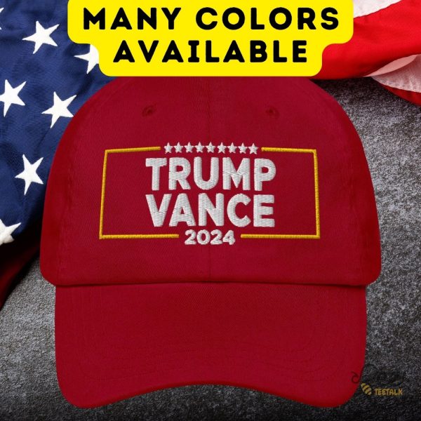 Ultimate Trump Vance Hat 2024 Donald Trump Vance Gear Maga Embroidered Baseball Caps beeteetalk 1