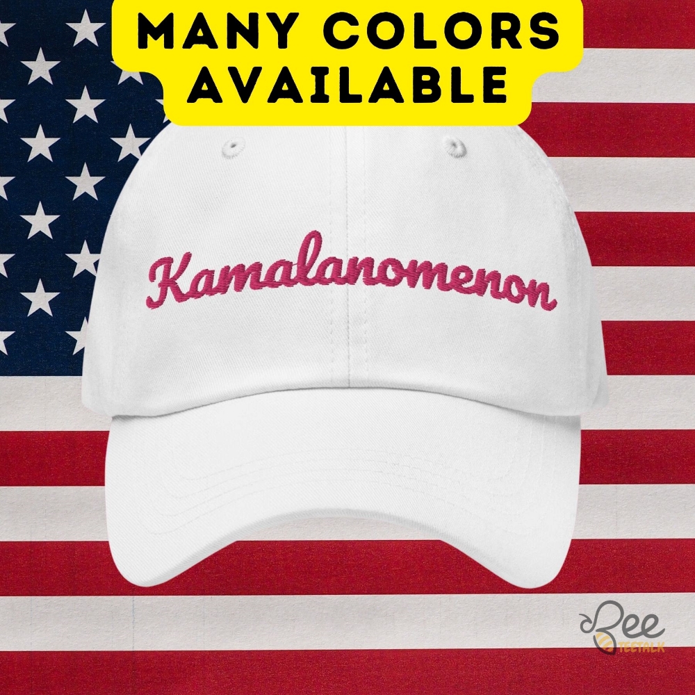 Kamalanomenon Hat Kamala Harris For President 2024 Embroidered Baseball Cap