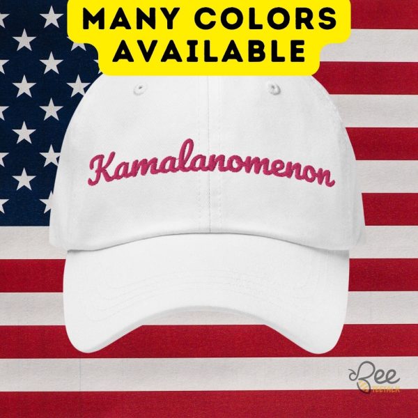 Kamalanomenon Hat Kamala Harris For President 2024 Embroidered Baseball Cap beeteetalk 2