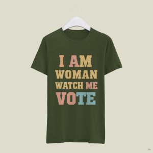 I Am Woman Watch Me Vote Tee Shirt 2024 beeteetalk 4 1