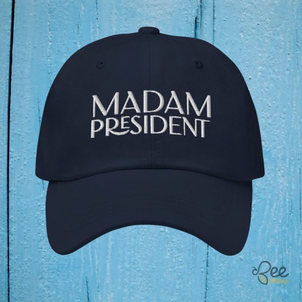 Kamala Harris Madam President Embroidered Baseball Hat 2024 beeteetalk 1