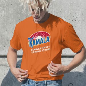 Kamala Removes Nasty Orange Stains Shirt Funny Tide Logo Kamala Harris Shirts Gift For Anti Donald Trump 2024 beeteetalk 2