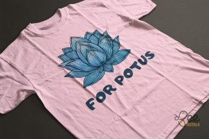 Lotus For Potus Kamala Harris Shirt 2024 NEW - | Beeteetalk High-quality Image