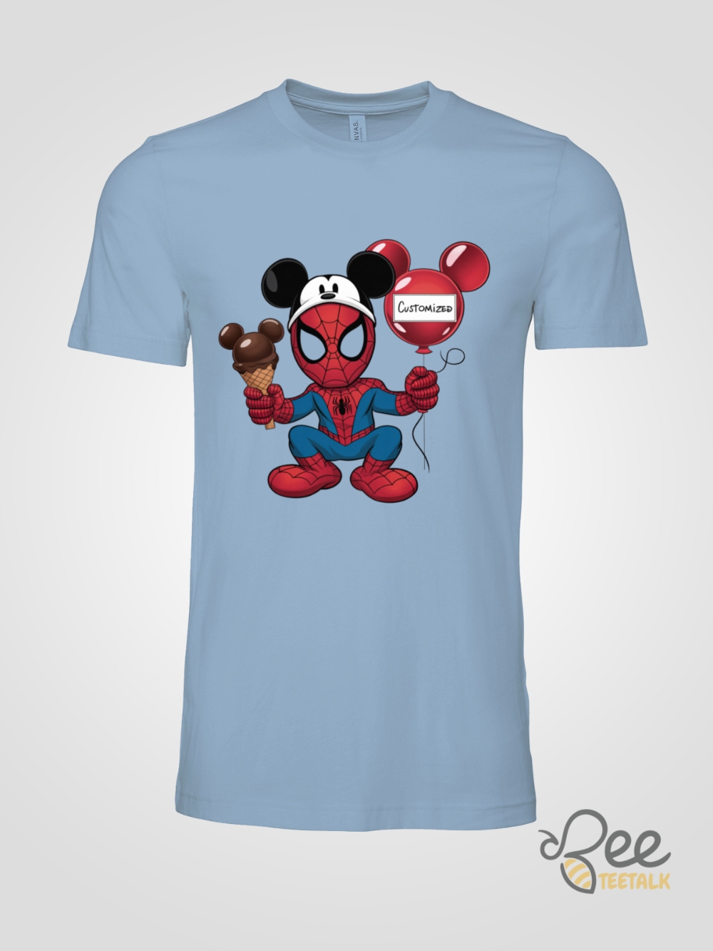 Spider Man Mickey Head Spiderman Shirt