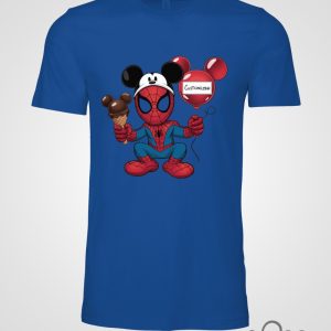 Spider Man Mickey Head Spiderman Shirt beeteetalk 2