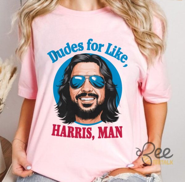 White Dudes For Harris Campaign 2024 Shirt Dudes For Like Kamala Harris Man Tee Shirt White Guys For Kamala Shirts beeteetalk 3