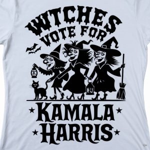 Witches Vote For Kamala Harris Shirt Funny Halloween Gift Tee 2024 beeteetalk 2