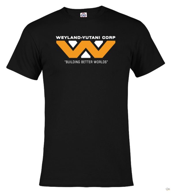 Vintage Weyland Yutani Corp Shirt Building Better Worlds - | Beeteetalk High-quality Image