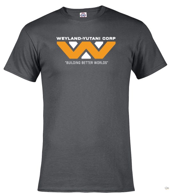 Vintage Weyland Yutani Corp Shirt Building Better Worlds - | Beeteetalk High-quality Image