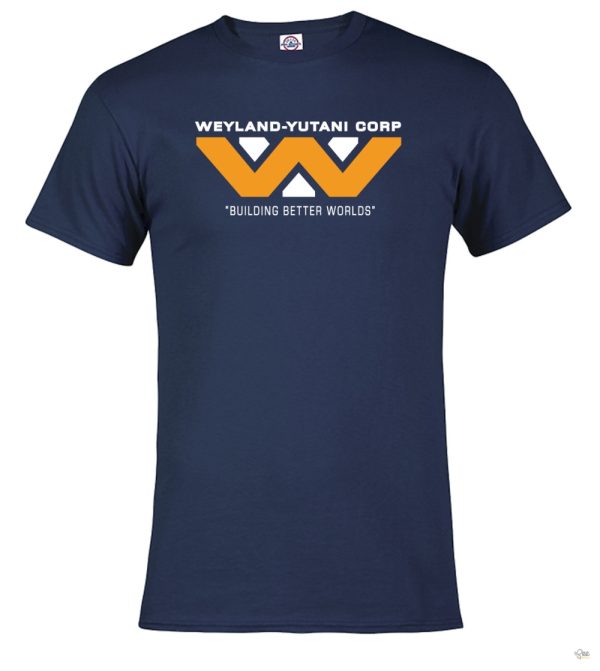 Vintage Weyland Yutani Corp Shirt Building Better Worlds - | Beeteetalk High-quality Image