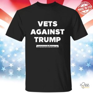 Commondefense Us Vets Against Trump Shirt Worn By Jacob Thomas At Dnc Convention 2024 beeteetalk 2