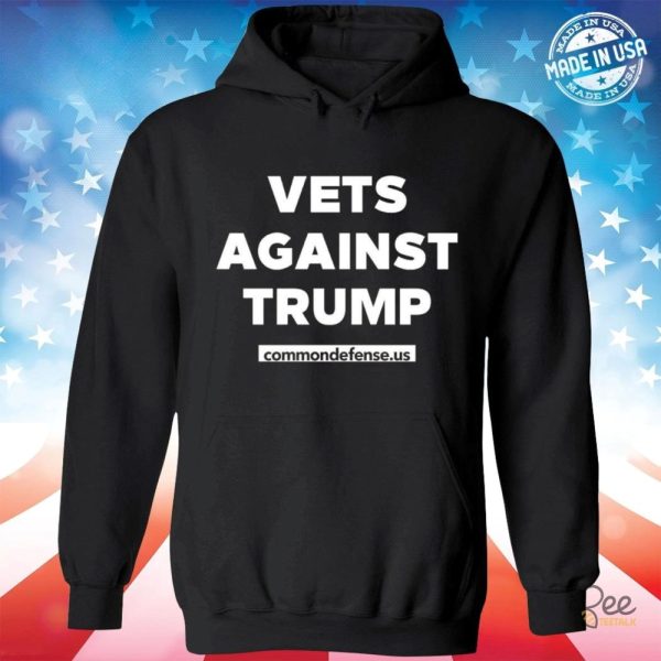 Commondefense Us Vets Against Trump Shirt Worn By Jacob Thomas At Dnc Convention 2024 beeteetalk 3