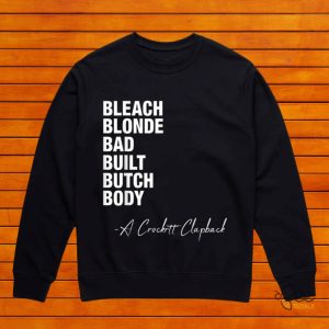 Original Bleach Blonde Bad Built Botched Body Shirt Jasmine Crockett beeteetalk 4