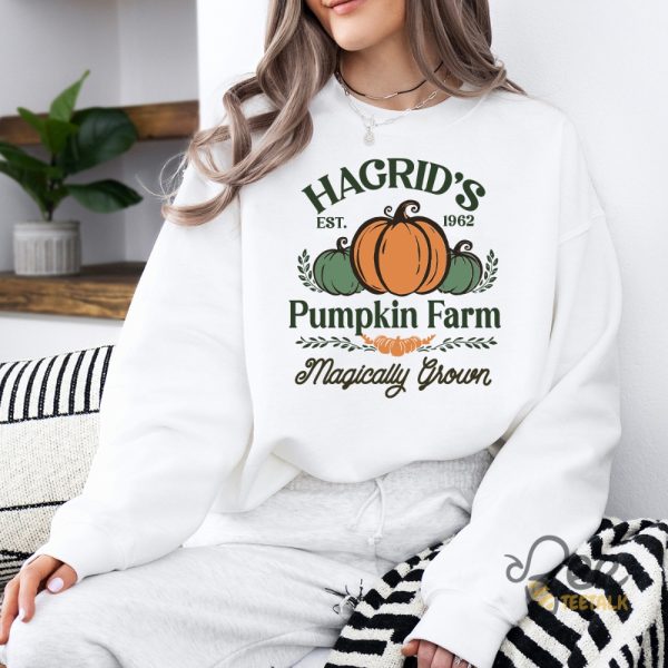 Harry Potter Hagrids Pumpkin Farm Magically Grown Shirt Est 1981 Halloween Tee beeteetalk 3