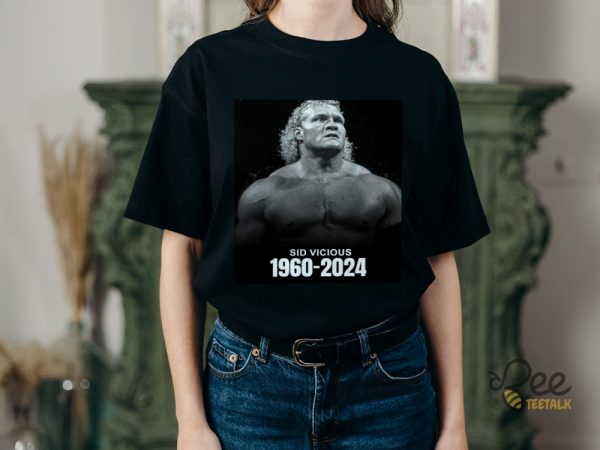 Rip Sid Vicious Shirt Wwe Legend 1960 2024 beeteetalk 2