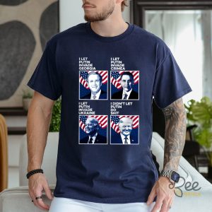 Donald Trump I Didnt Let Putin Do Shit Shirt Funny President Shirts beeteetalk 3